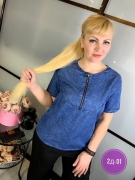Пристрою джинсовую кофточку