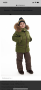 Костюм пуховый для мальчика Arctic goose. От Alenatuv